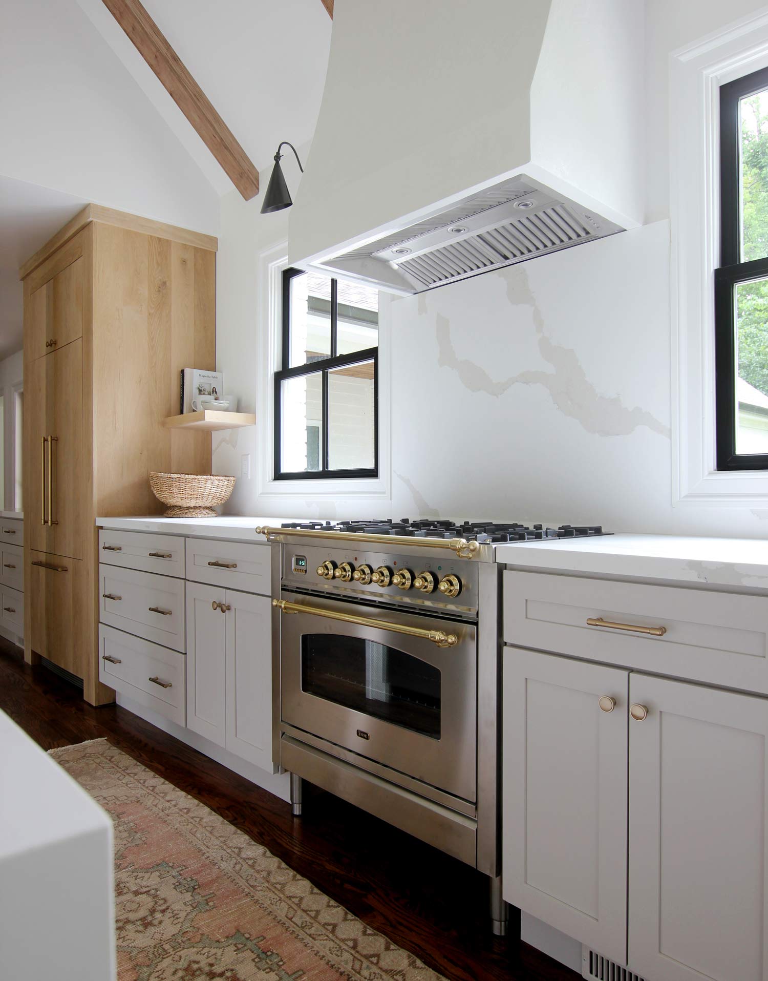 range hood depth