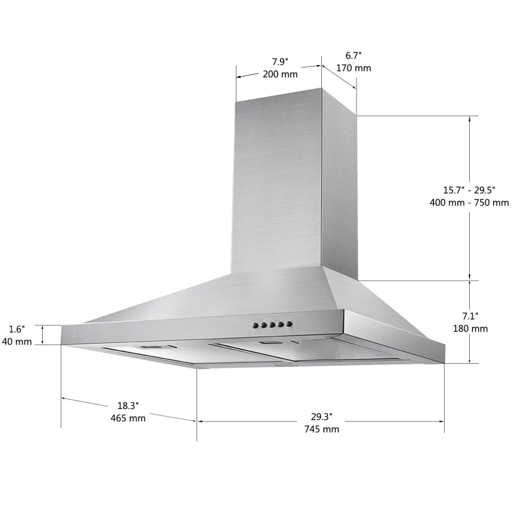 Range hood depth: Choosing the Right Fit for Your Kitchen