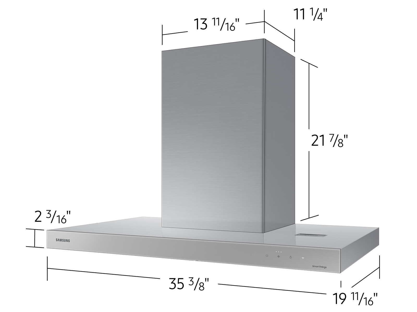 Standard range hood dimensions