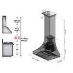 Hood range height for Maximum Kitchen Ventilation Efficiency缩略图