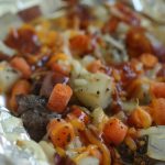 Tin foil dinners: Campfire Cooking Magic