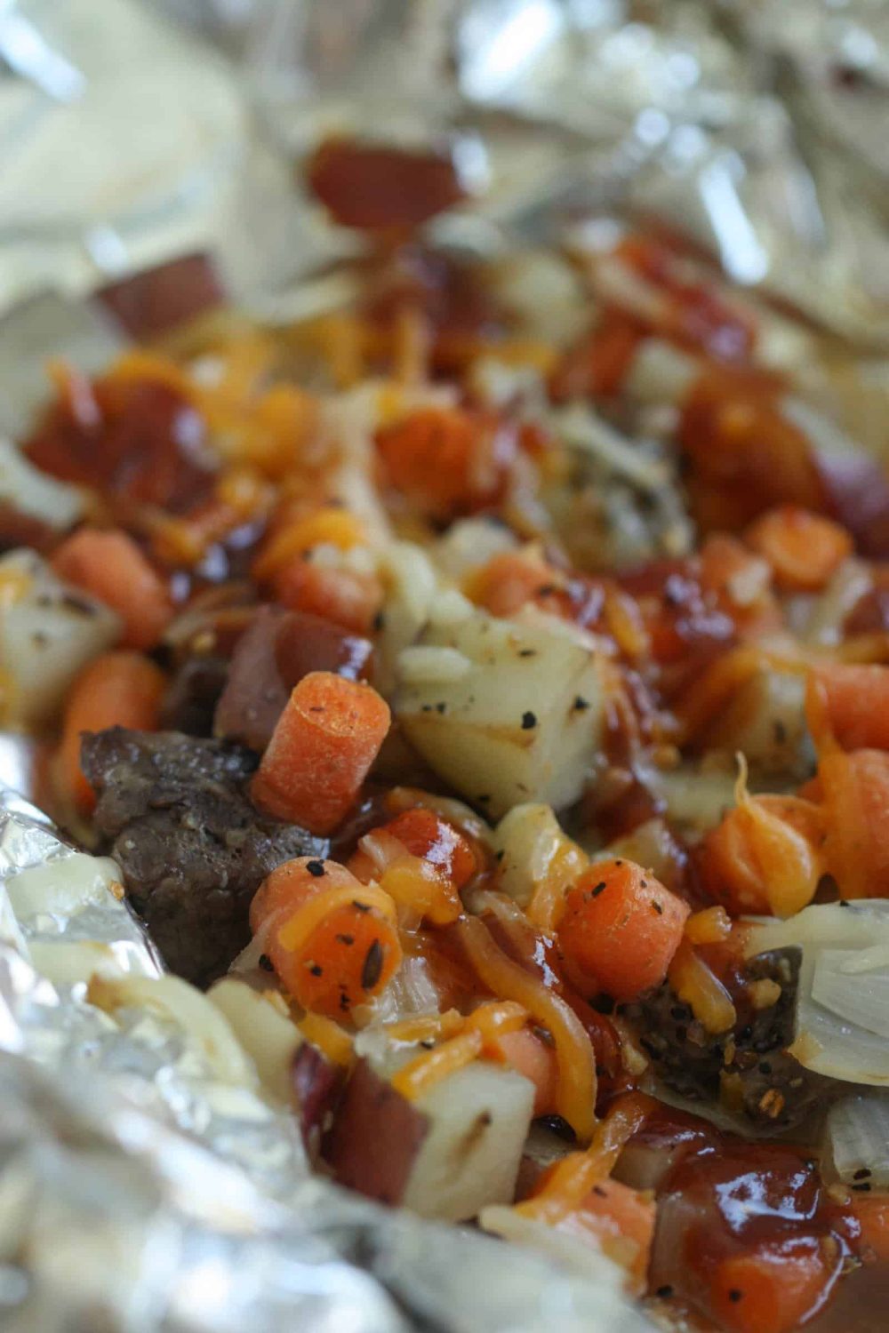 Tin foil dinners: Campfire Cooking Magic