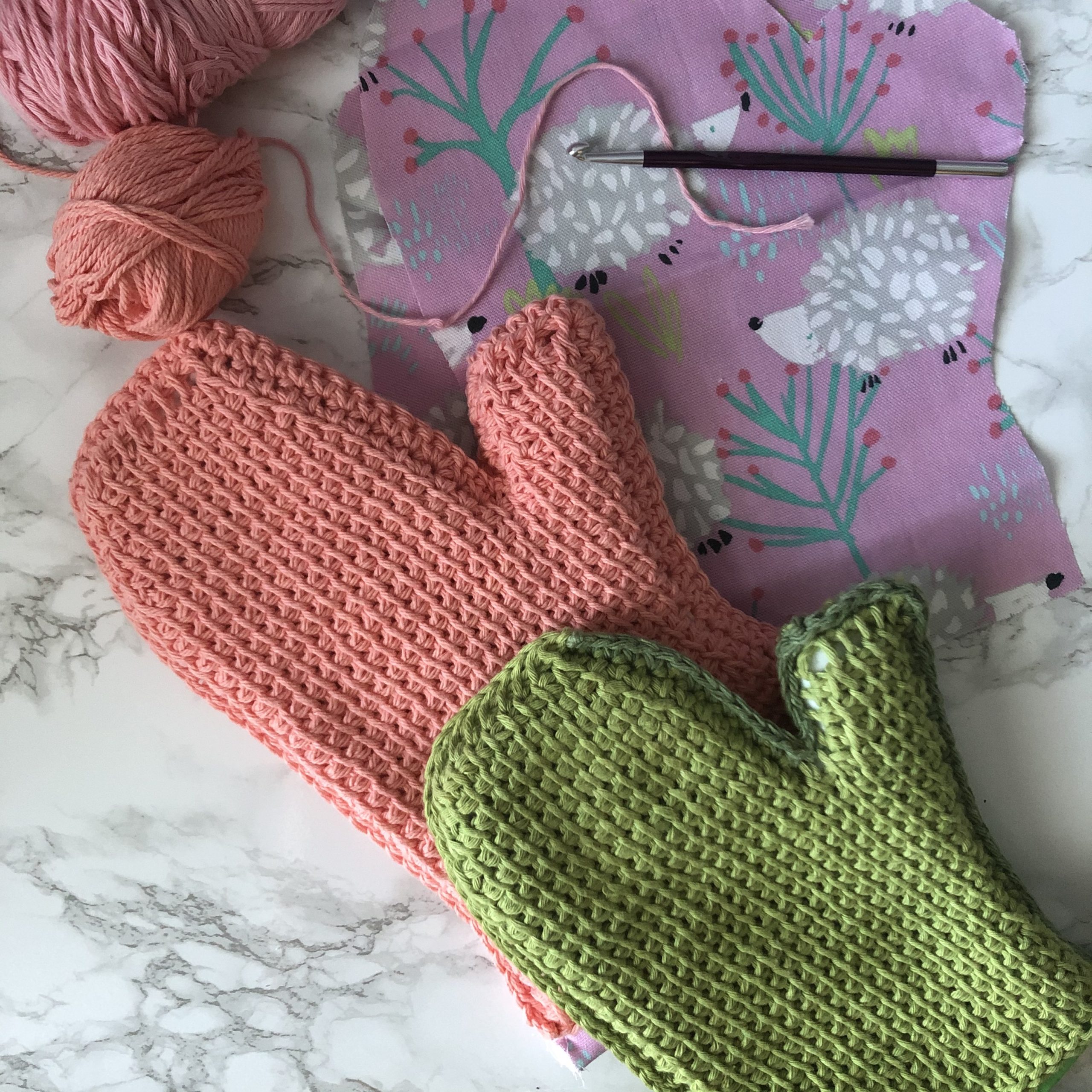 How to make oven mitts