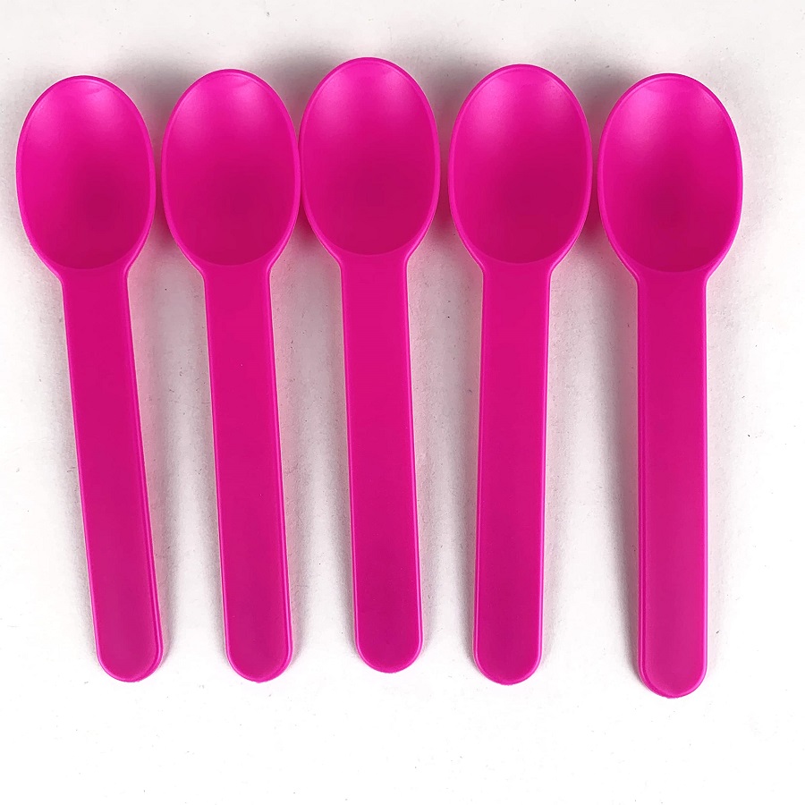 Pink spoon