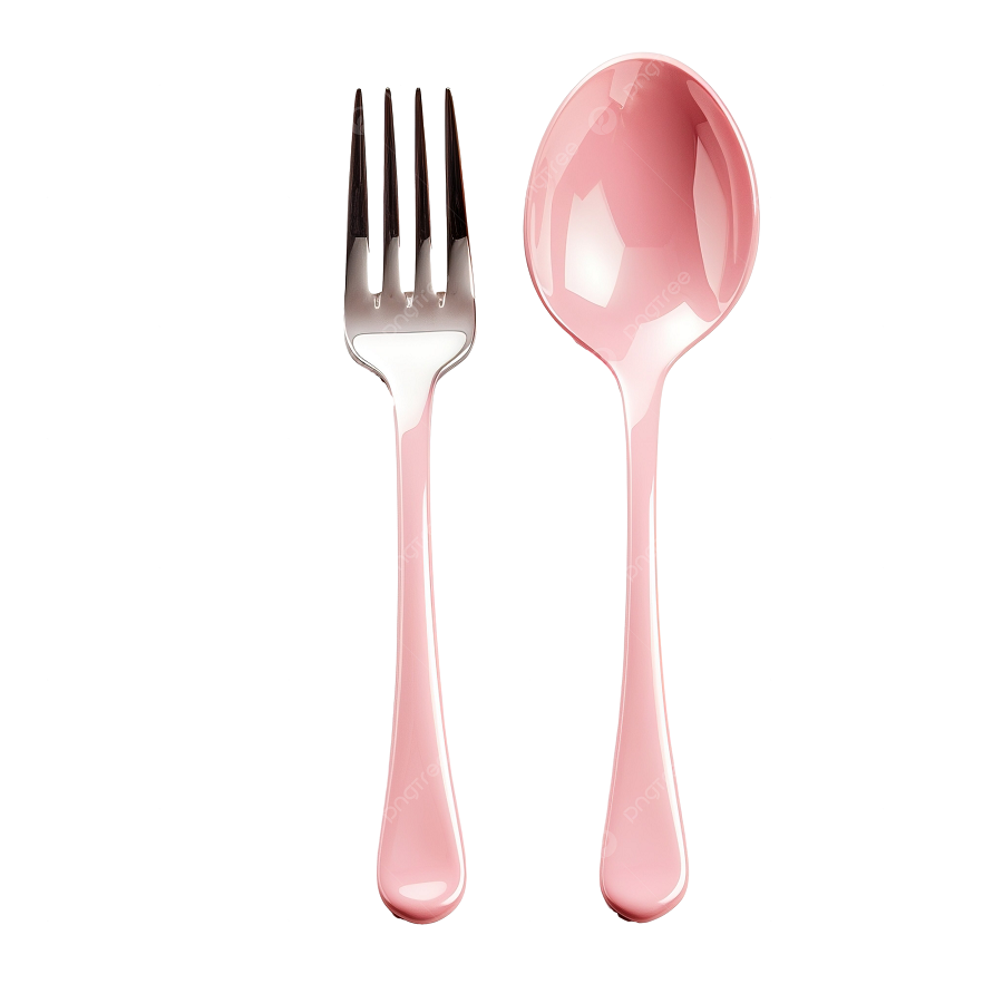 Pink spoon