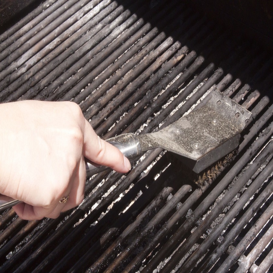 clean bbq grill