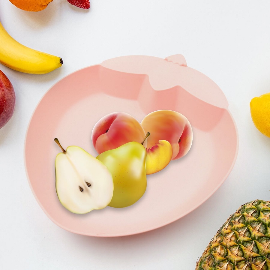 fruit shaped plate