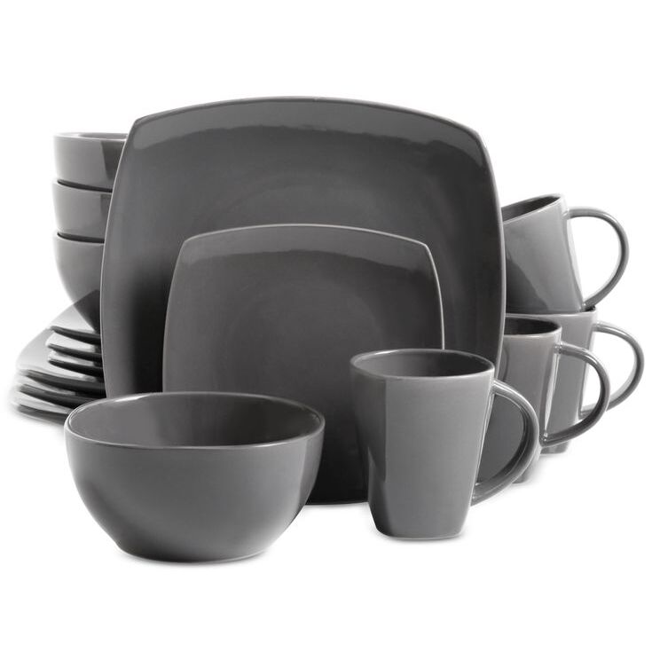 square tableware