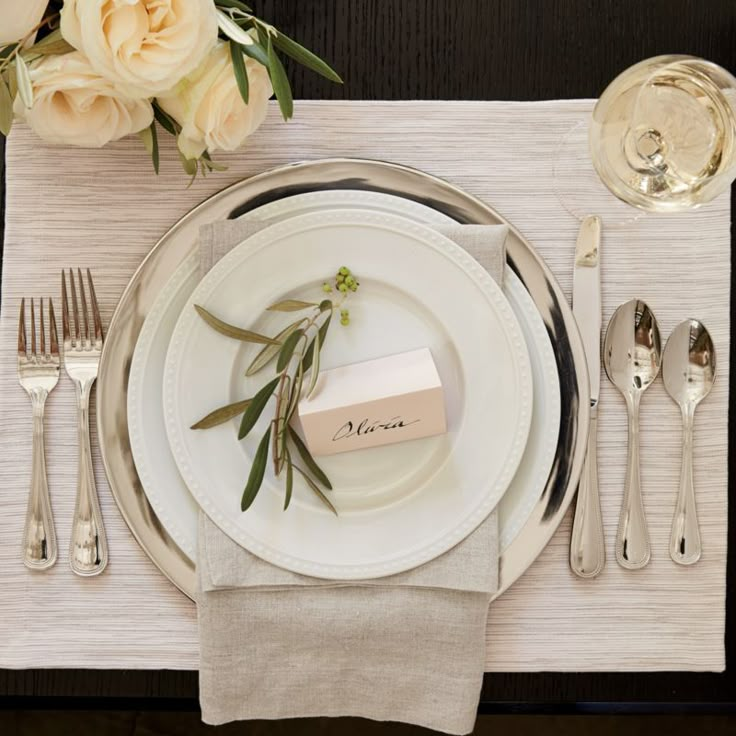 wedding tableware