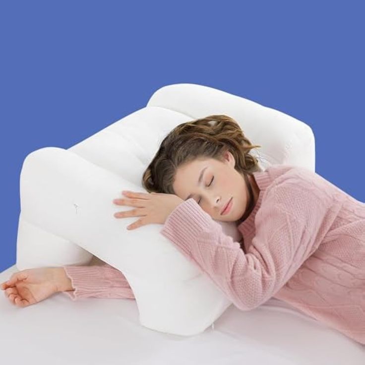 Side Sleeper Pillow with Arm Hole
