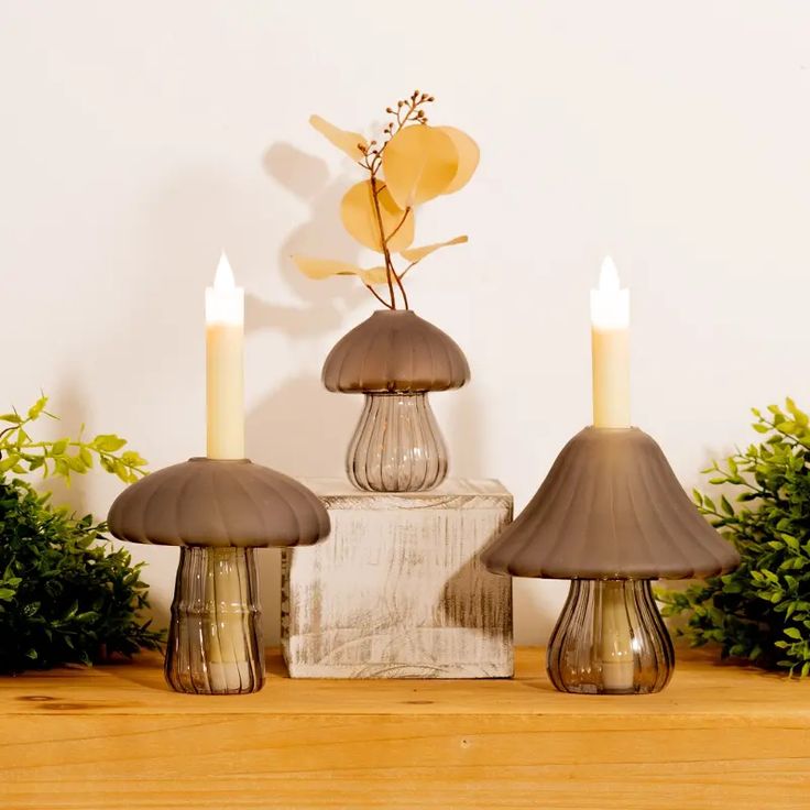 mushroom vase