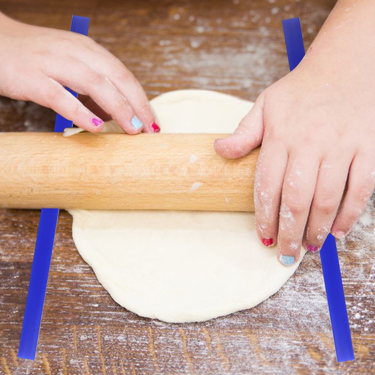 Rolling pin spacers