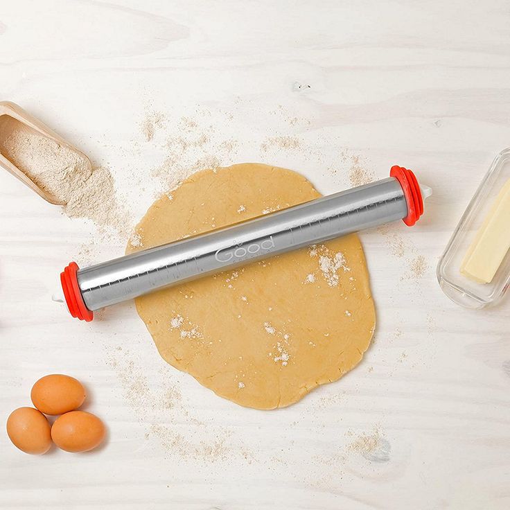 rolling pin with rings