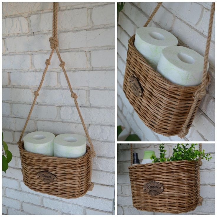 Lavatory paper basket