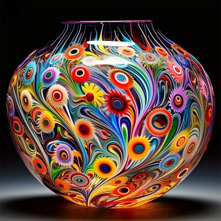 glass vase