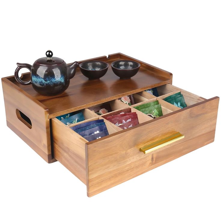 Tea set storage