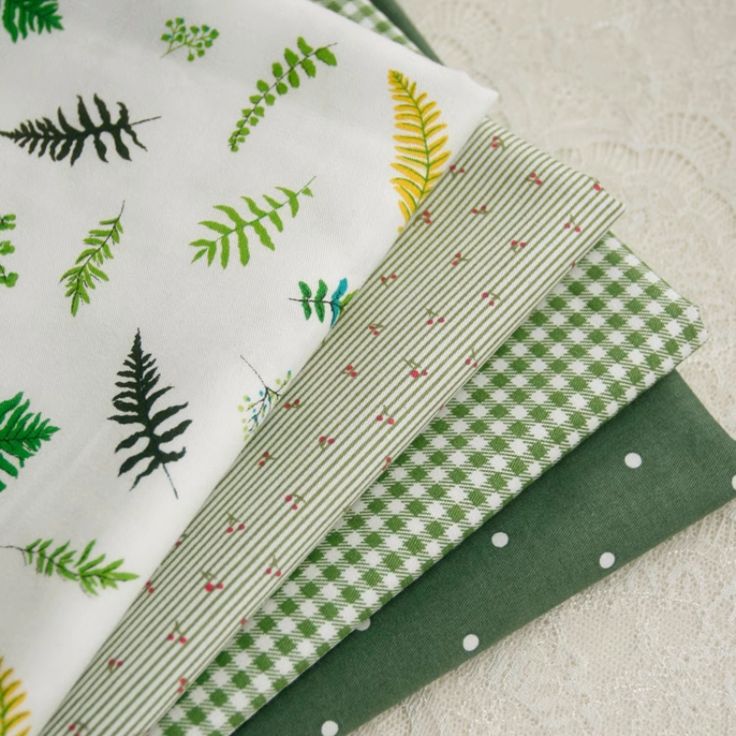 Customized Fresh Green Olive Fabric