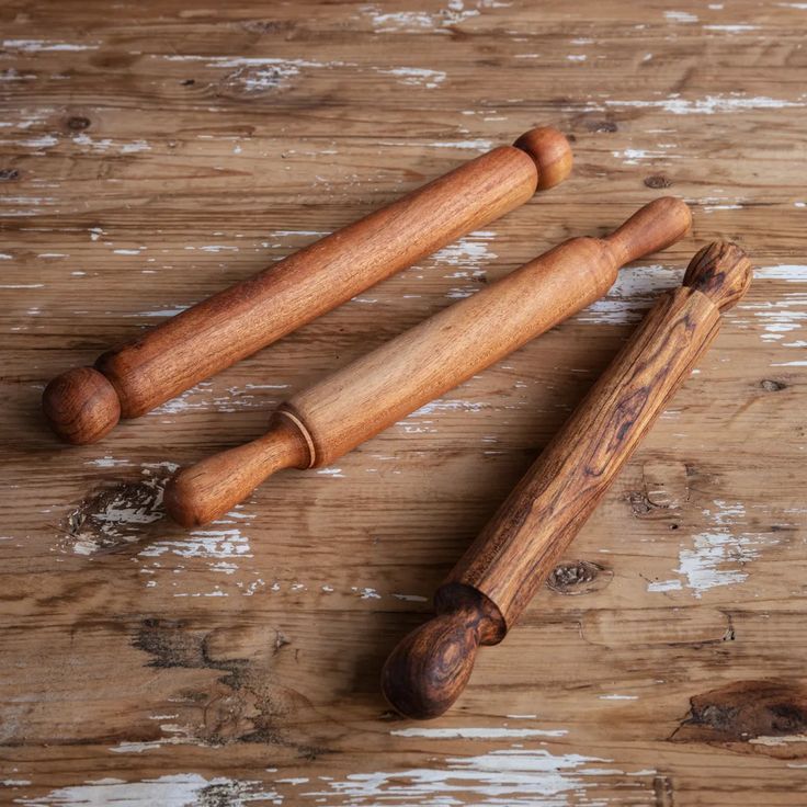 Wooden rolling pin