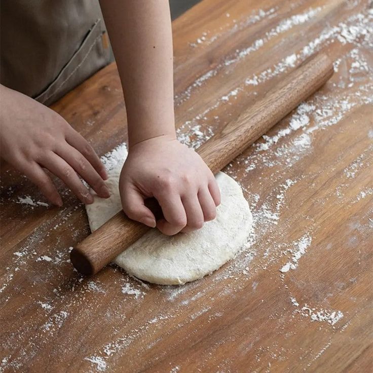 wooden rolling pin