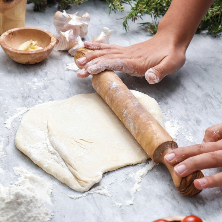 wood rolling pin