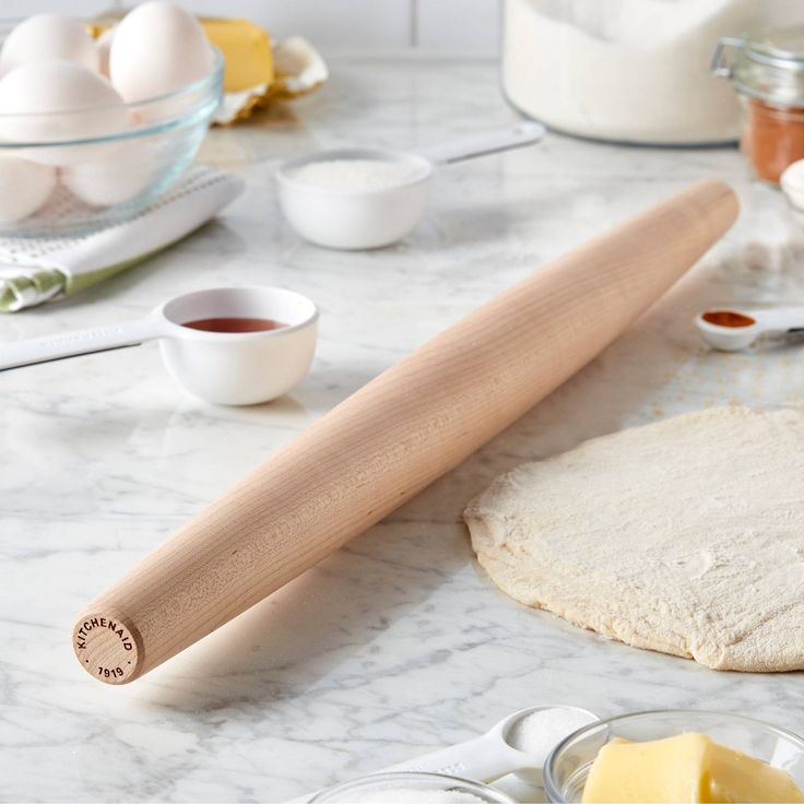 wooden rolling pin