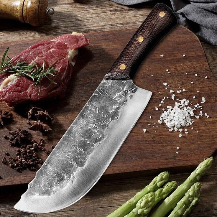 Handmade Forged Meat Cleaver