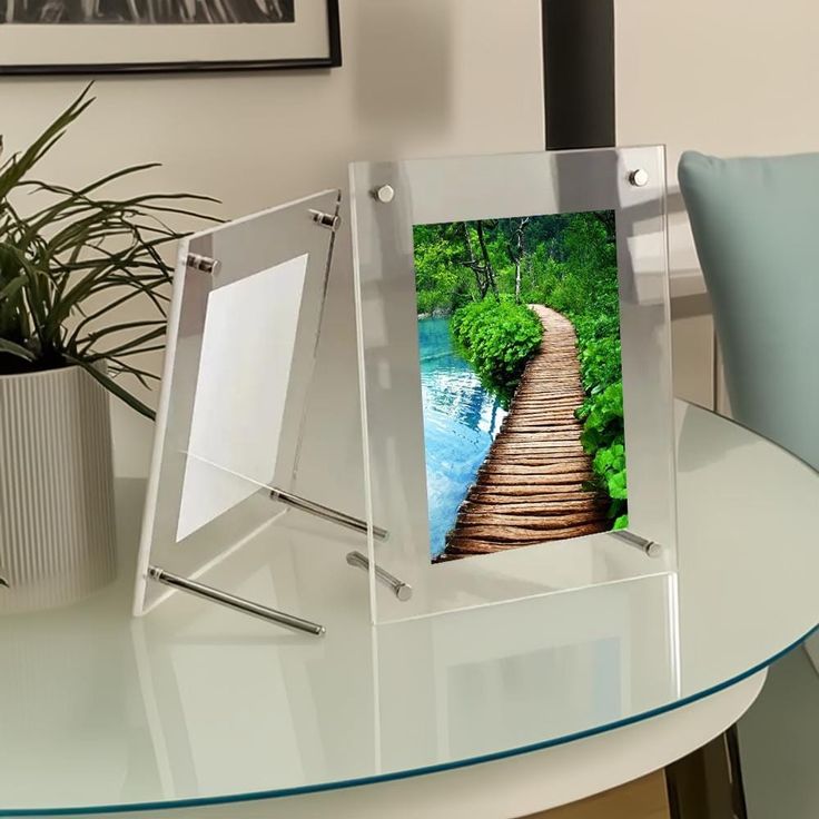 Glass frame