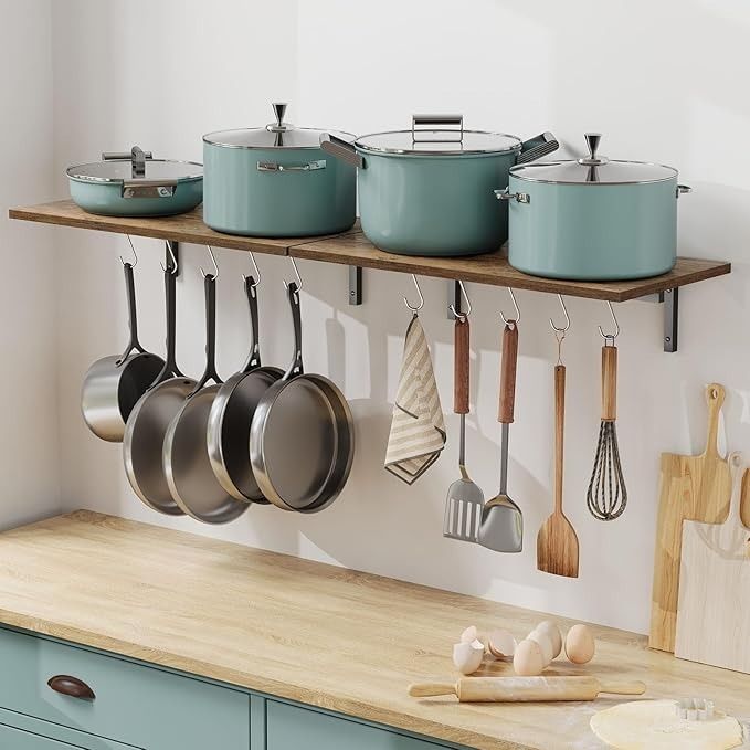 cookware hanging rack