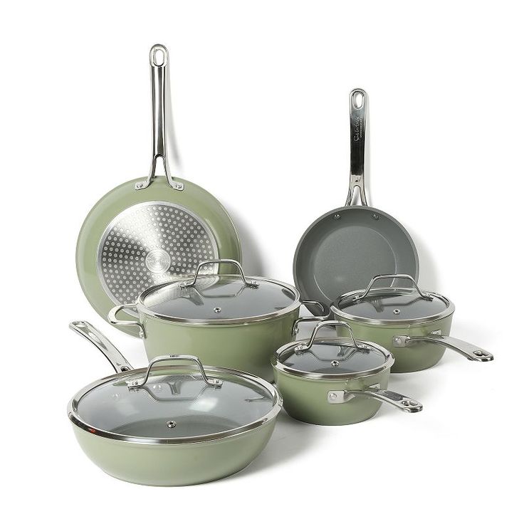 Porcelain Nonstick Aluminum Cookware Set
